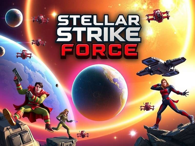 Stellar Strike Force Game Banner